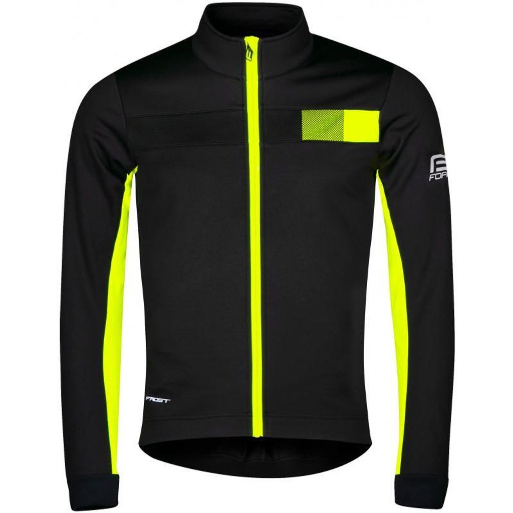 Bunda Force Frost Softshell pánské černo-žlutá fluo Obrázek produktu 