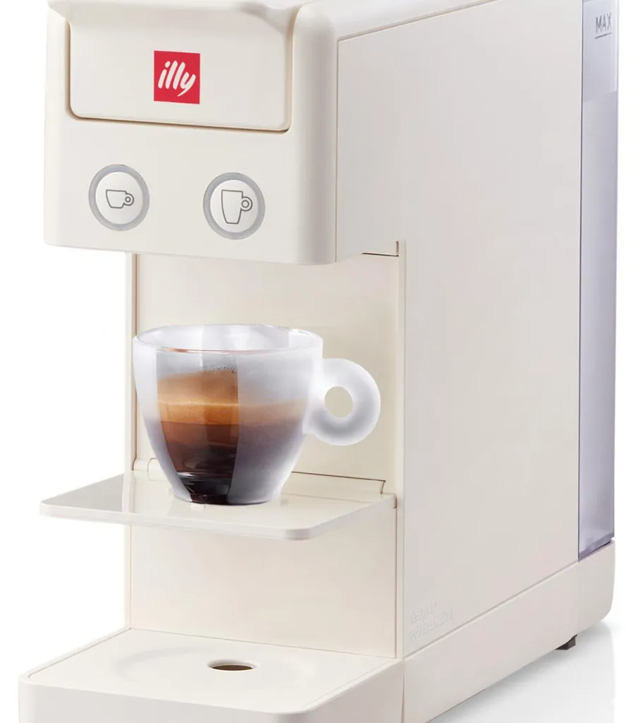 Machine à café dosettes Illy Y3.3 idéale pour bureau et studio 0,75l