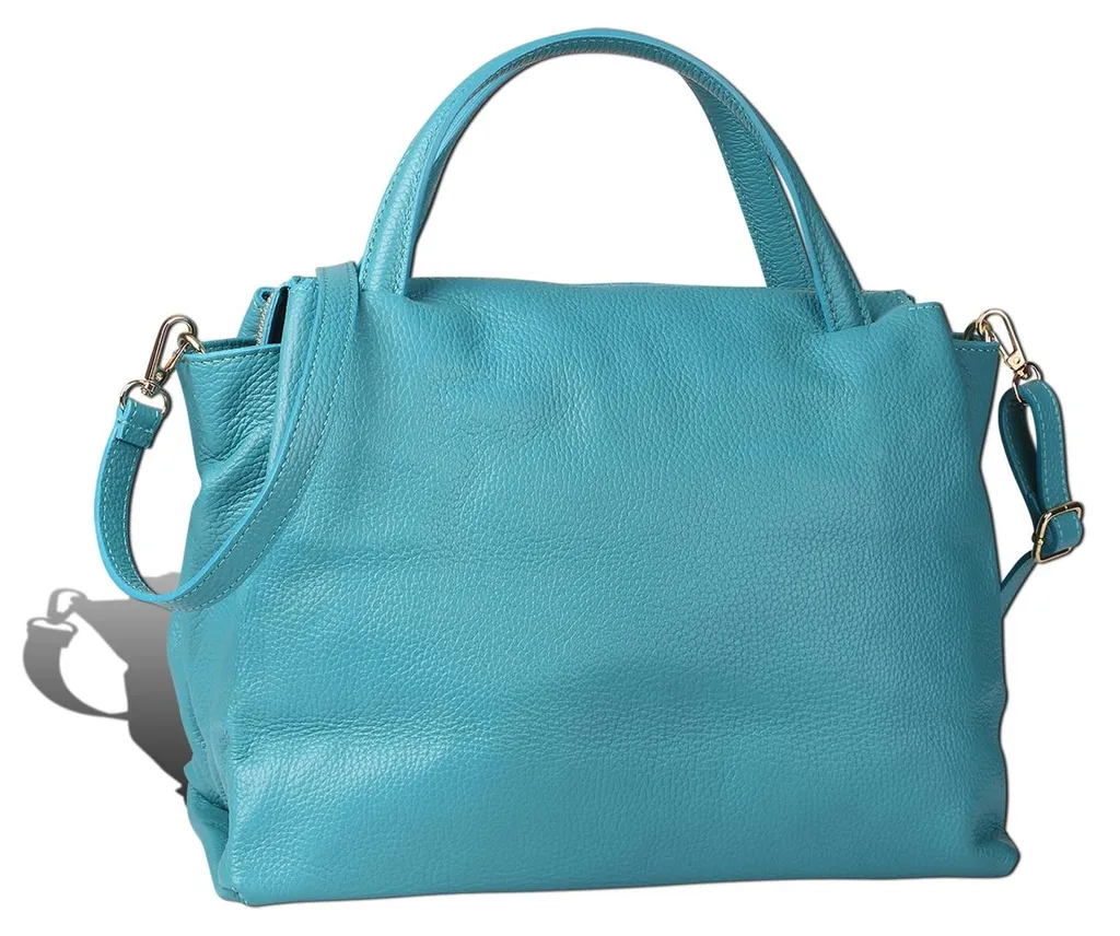 Sac Toscanto turquoise grand sac à main 36x25x18 cm D2OTT184HT4 chic