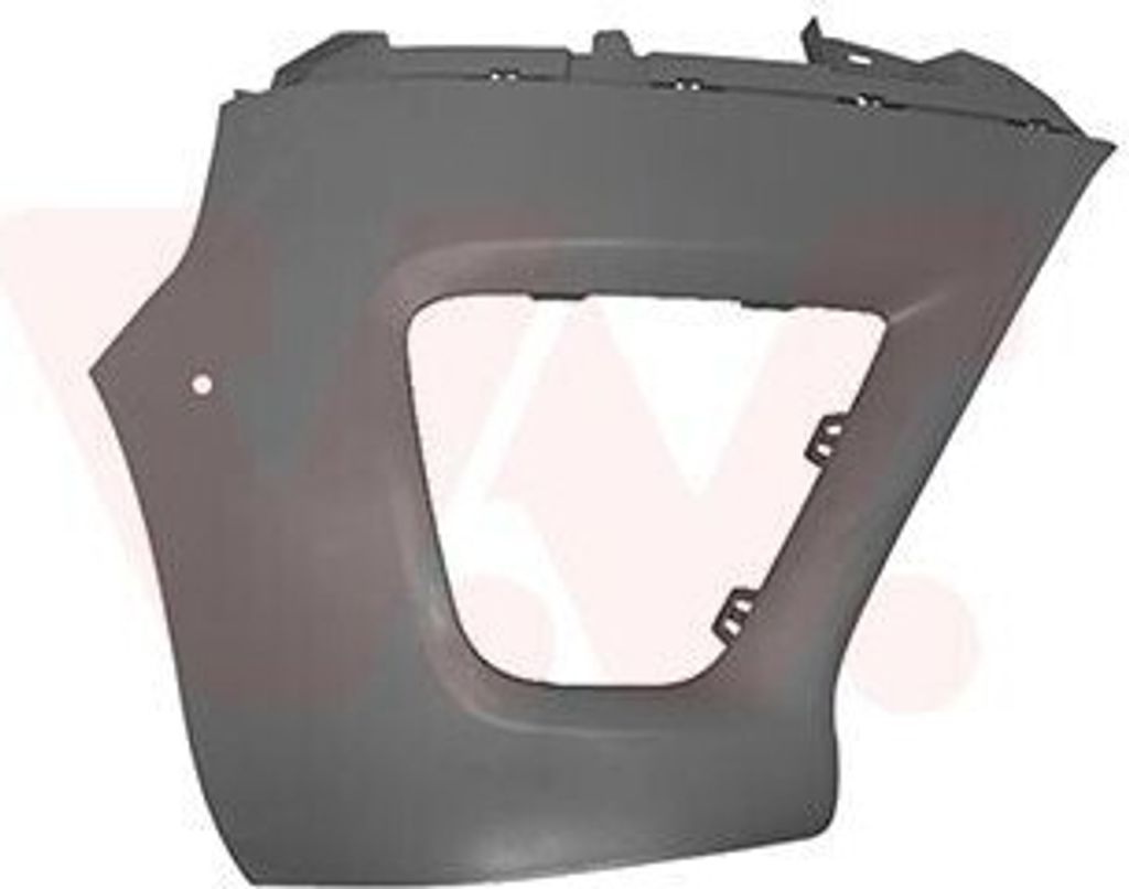 VAN WEZEL Zierleiste Stoßfänger Vorne Rechts für TOYOTA PROACE Kasten (MDZ) PROACE Bus (MPY) PROACE Pritsche/Fahrgestell (MDZ)