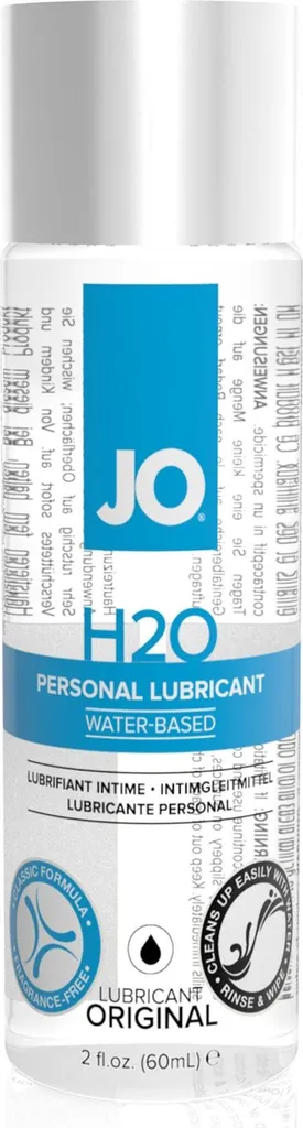 Gel lubrifiant intime System Jo H2O Original 60 ml pour tout confort