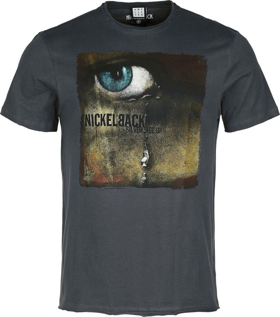 Nickelback T-Shirt Herren Silver Side Up charcoal XL