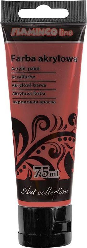 Acrylfarbe 75 ml Pearl Rotwein Flamingo