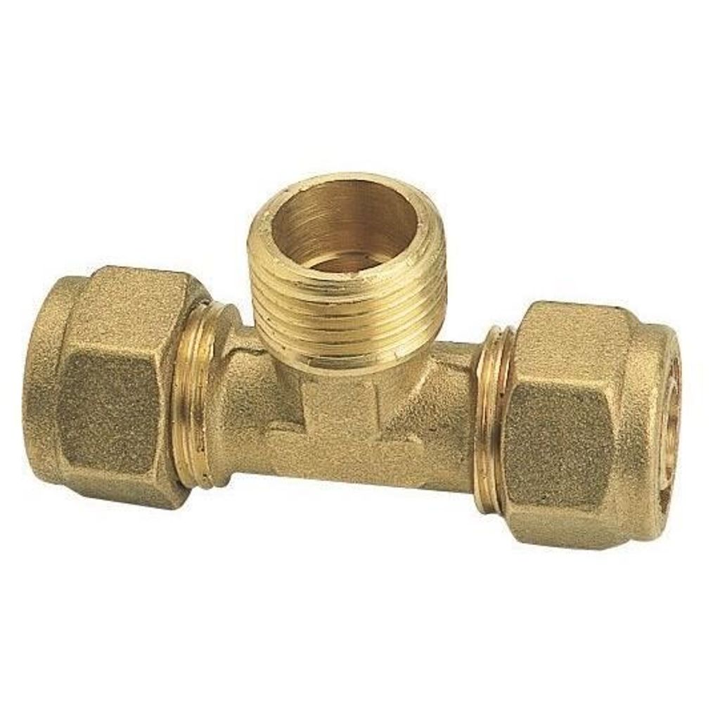 SOMATHERM FOR YOU - Raccord à compression - Fiable, simple et rapide à poser - male au centre 15/21 - PER Ø20