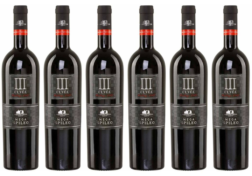 Domain Mega Spileo Cuvée III 6x 0,75l rot trocken Cavino | Produktbild 