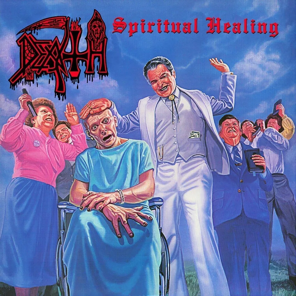 Death Spiritual Healing Vinyle LP Tri-Color Splatter Édition Limitée