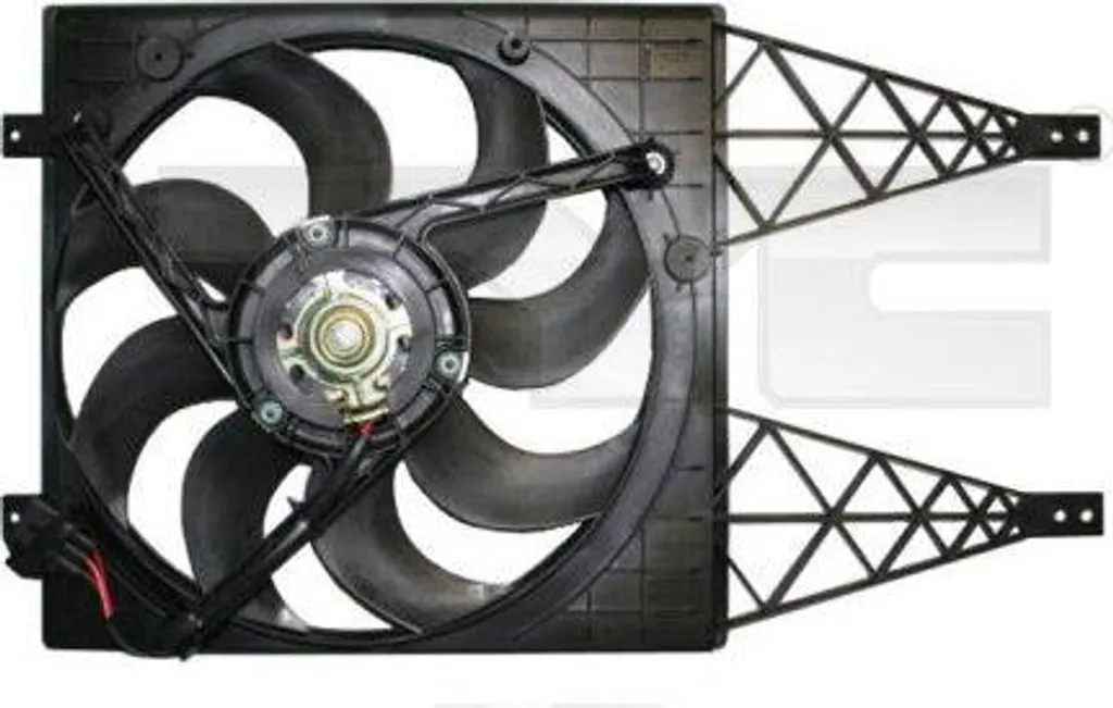 TYC 831-1003 Ventilateur de Refroidissement OE 6Q0121206D pour Polo 9N