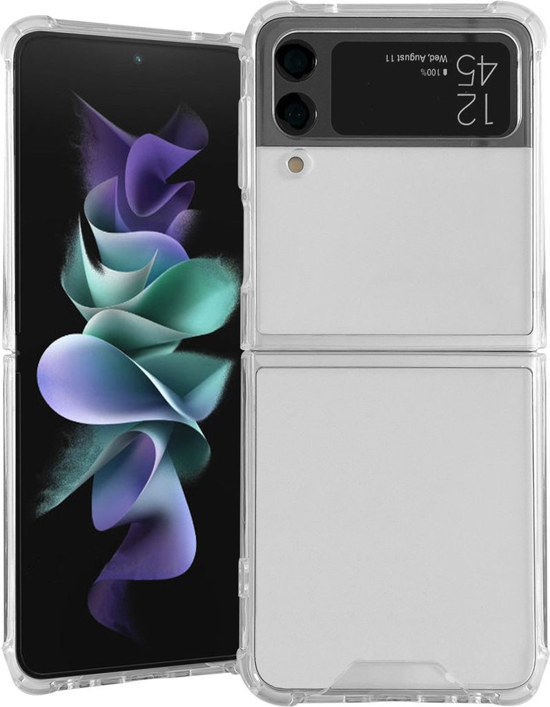 Accezz Clear TPU Backcover Samsung Galaxy Z Flip 4 - Transparent