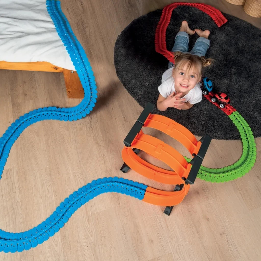 Smoby FleXtreme Superlooping Set Multicolore de 23 Pièces de Construction - 15