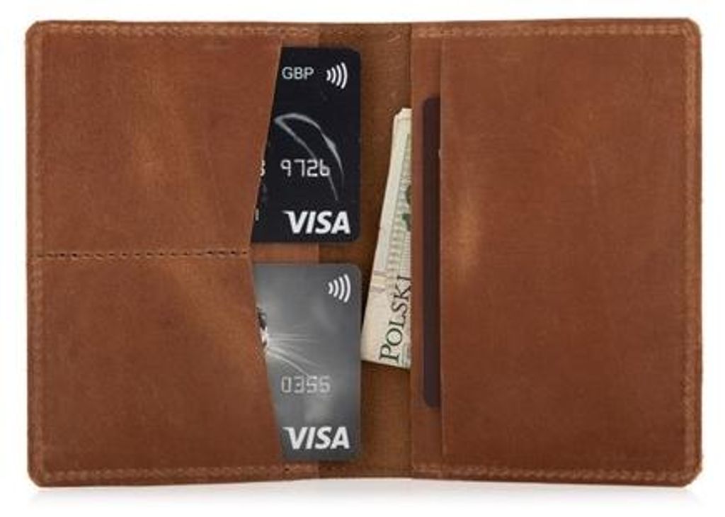 Belveder Herren Brieftasche Slim Wallet für Ausweise und Produktbild 