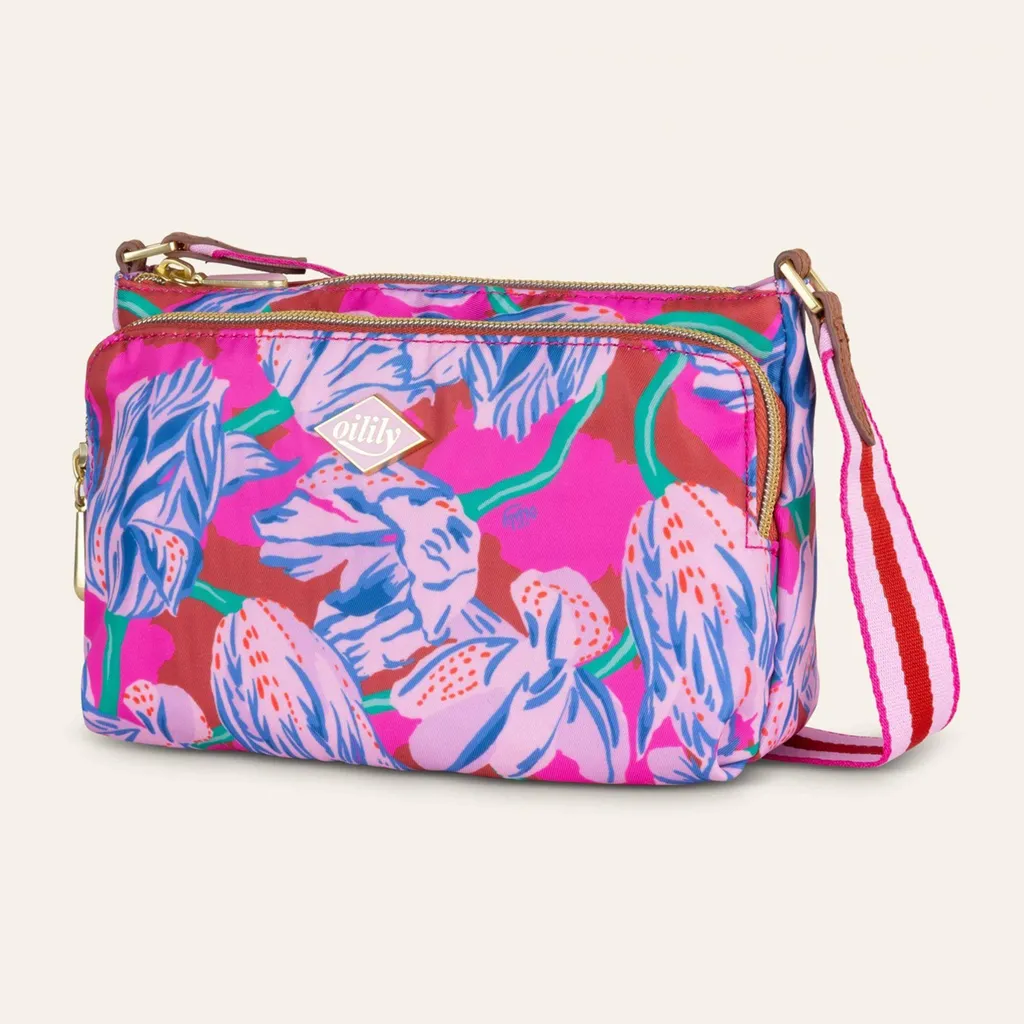 Oilily Borsa Donna Tulipy Bossa Nova: L'Arte da Indossare a Tracolla - 7