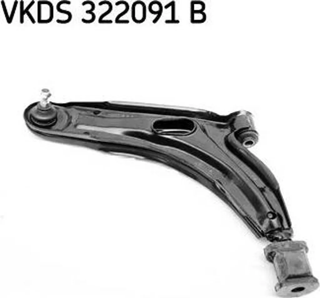 Triangle de suspension SKF pour roue avant Fiat Uno - Réf OE 5939683 SKF