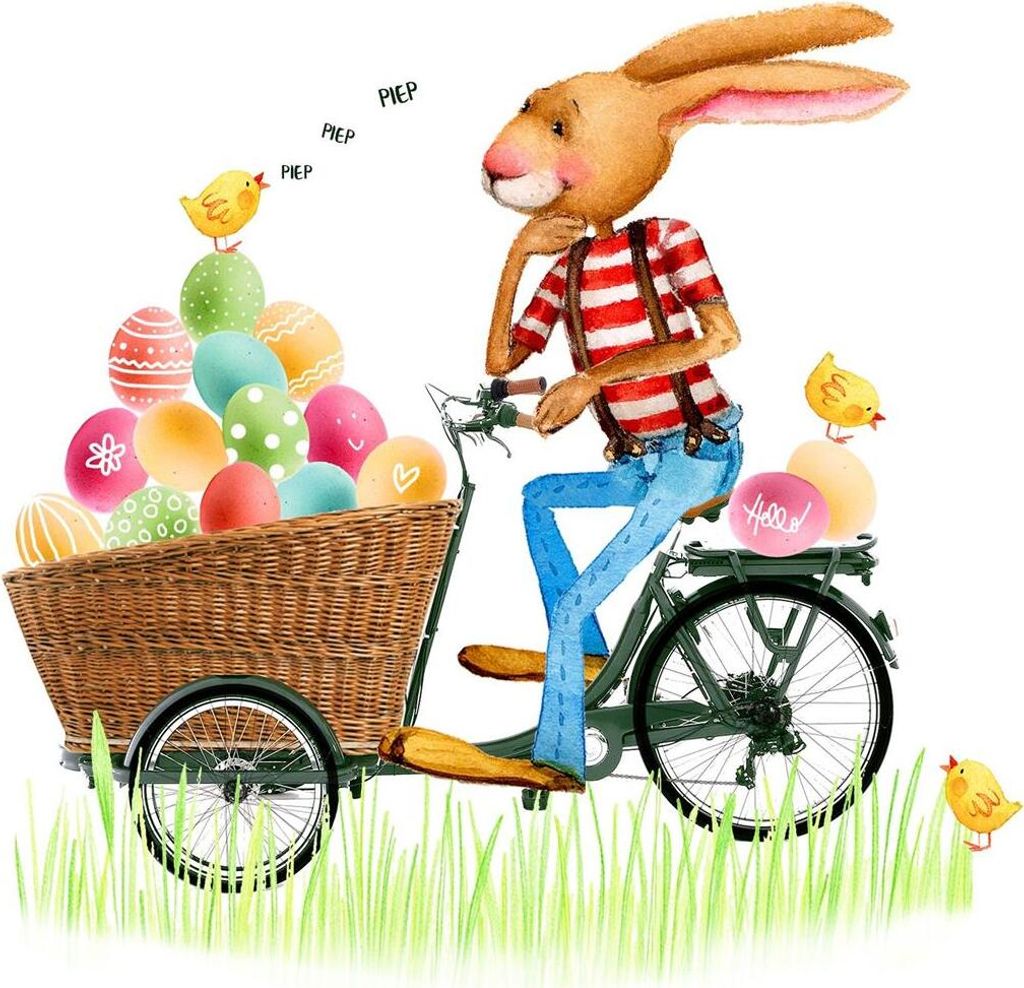 Atelier 1211-24305 Lunchservietten Ostern - 33 x 33 cm, 20 Stück