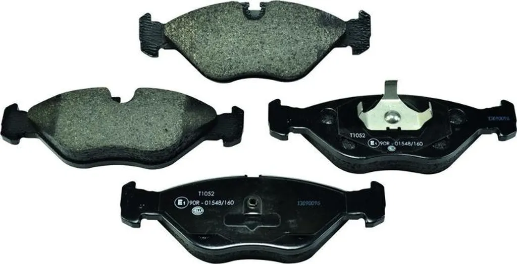 Jeu de plaquettes de frein à disque HELLA performance pour SAAB 9000