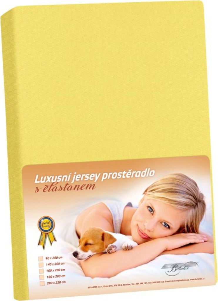 Trikot LUX - 200x220 cm - Gelb