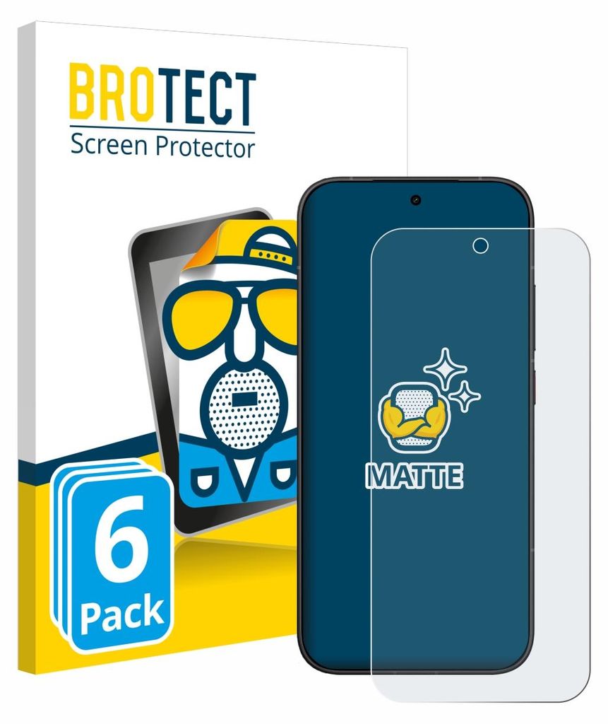 6x BROTECT Schutzfolie für Xiaomi Poco X8 Pro Displayschutz Displayschutzfolie Folie Matt Entspiegelungsfolie