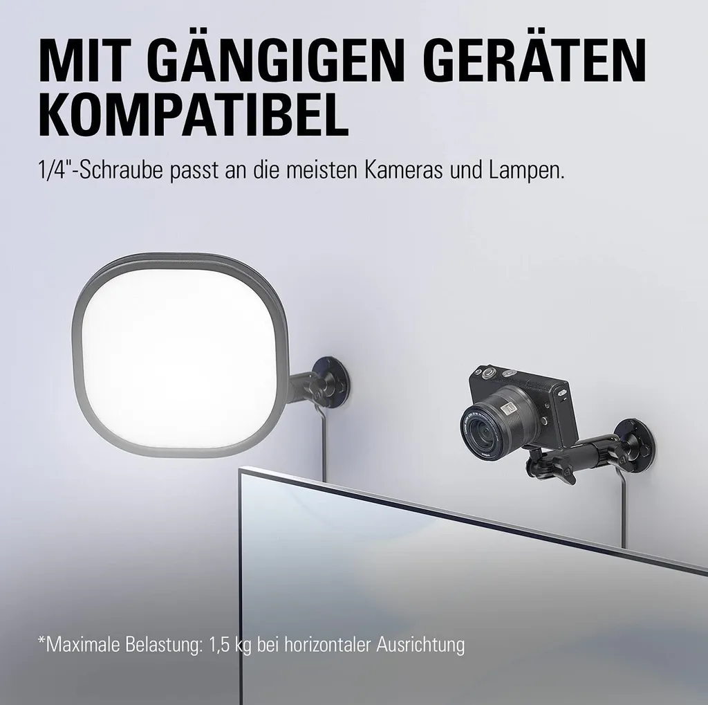 Support Mural de Fixation Elgato Wall Mount pour Studio et Streaming - 9