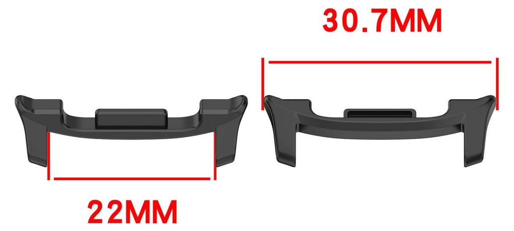 Armbandconnector/adapter voor Samsung Galaxy Watch 8 / 8 Productafbeelding 