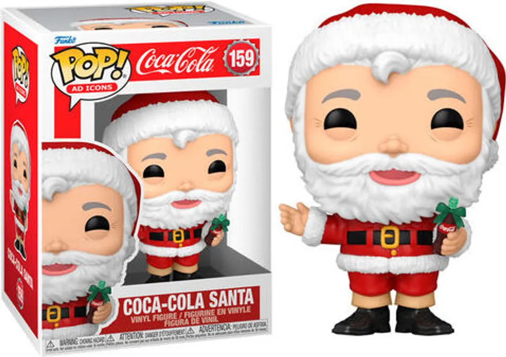 Cadeau Collectionneur Funko POP Père Noël Coca-Cola - Icône de Noël - 5