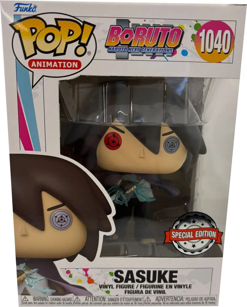 Complétez votre collection Boruto avec Sasuke 1040 Funko Pop! Spéciale