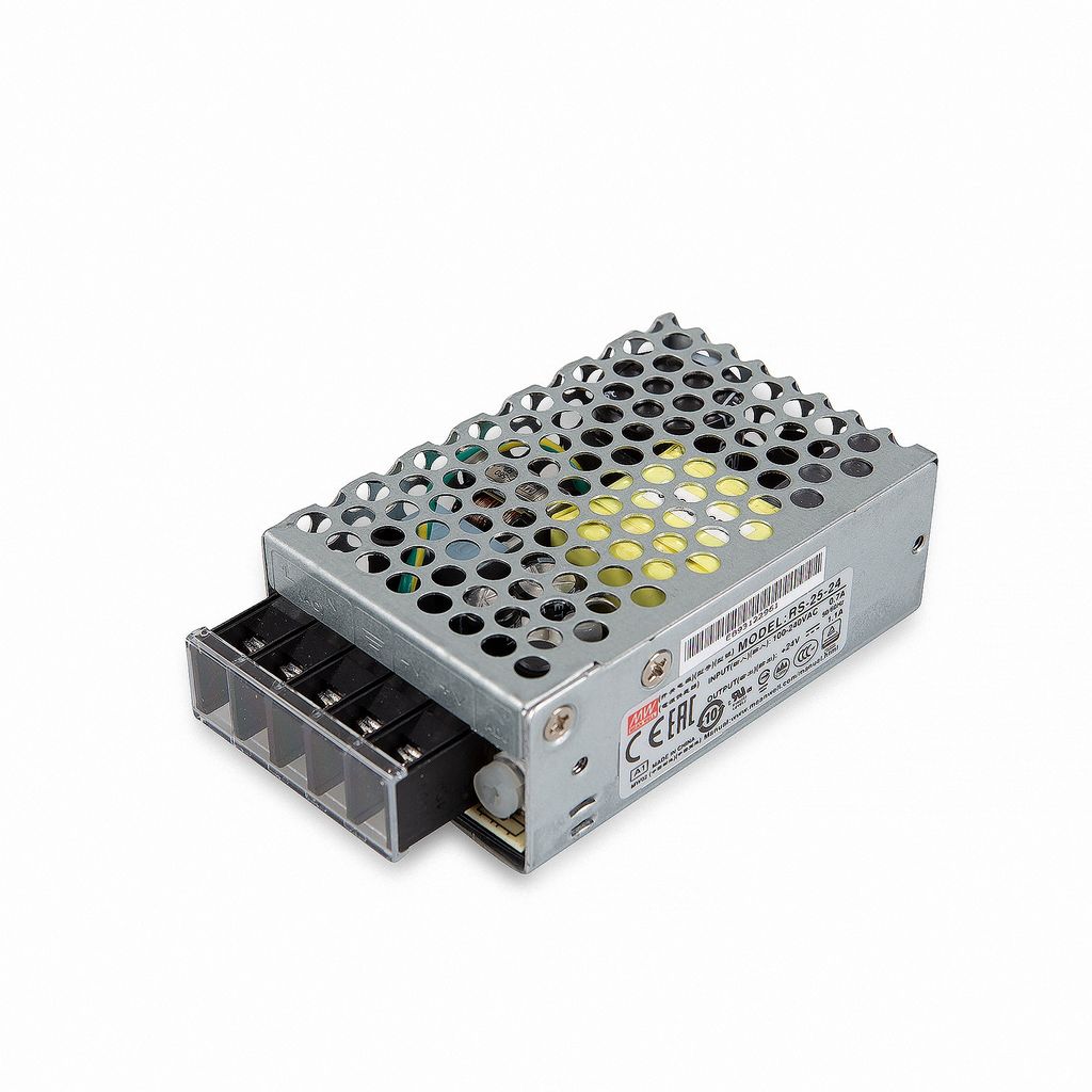 Mean Well RS-25-24 Schaltnetzteil case 24V/DC/0-1,1A/ 26W
