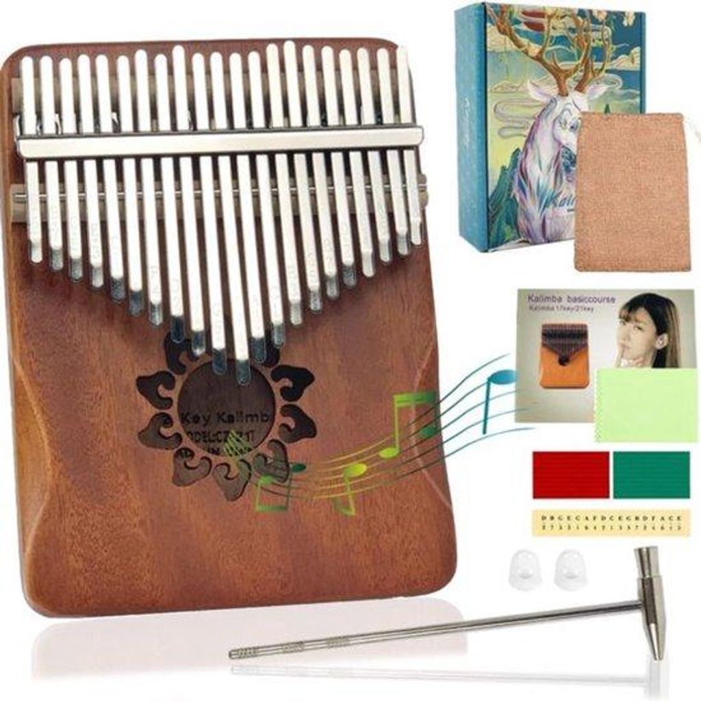 Kalimba-Instrument - Premium-Musik Accessoires-Set
