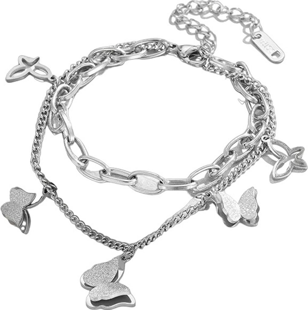 Vintage Butterfly Armband aus Silber – Trendiger Schmuck für Damen KP28354