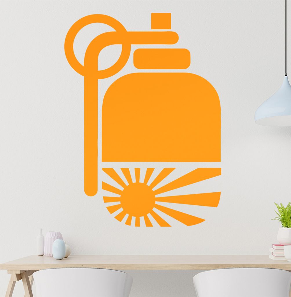 Japan Nitro boosted Wandtattoo in 6 Größen - Wandaufkleber Wall Sticker - Dekoration, Küche, Wohnzimmer, Schlafzimmer, Badezimmer