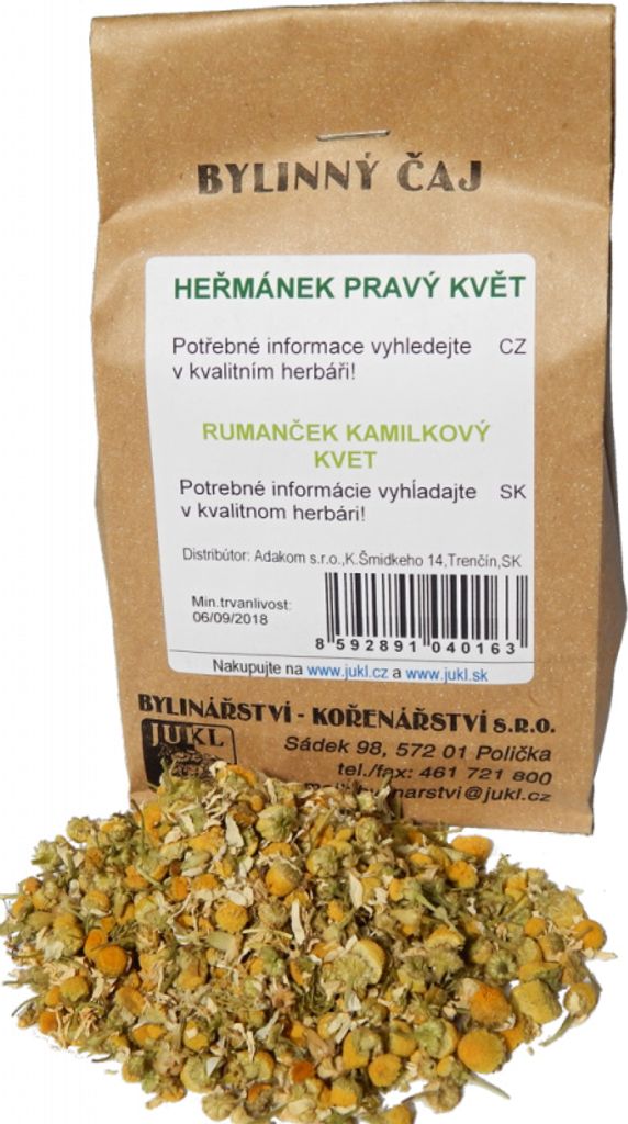 JUKL Fleur de camomille vraie 50 g Image du produit 