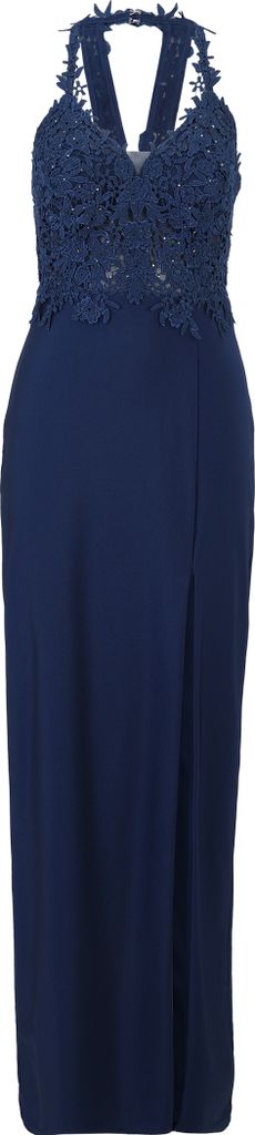 Vera Mont Kleid Lang ohne Arm 8423 Festival Bl 40