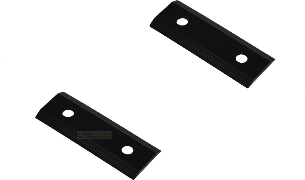2 x 7,5 CM Hauptmesser für LESCHA Häcksler ZAK 1500, 2002; 53350, 3841, 53351
