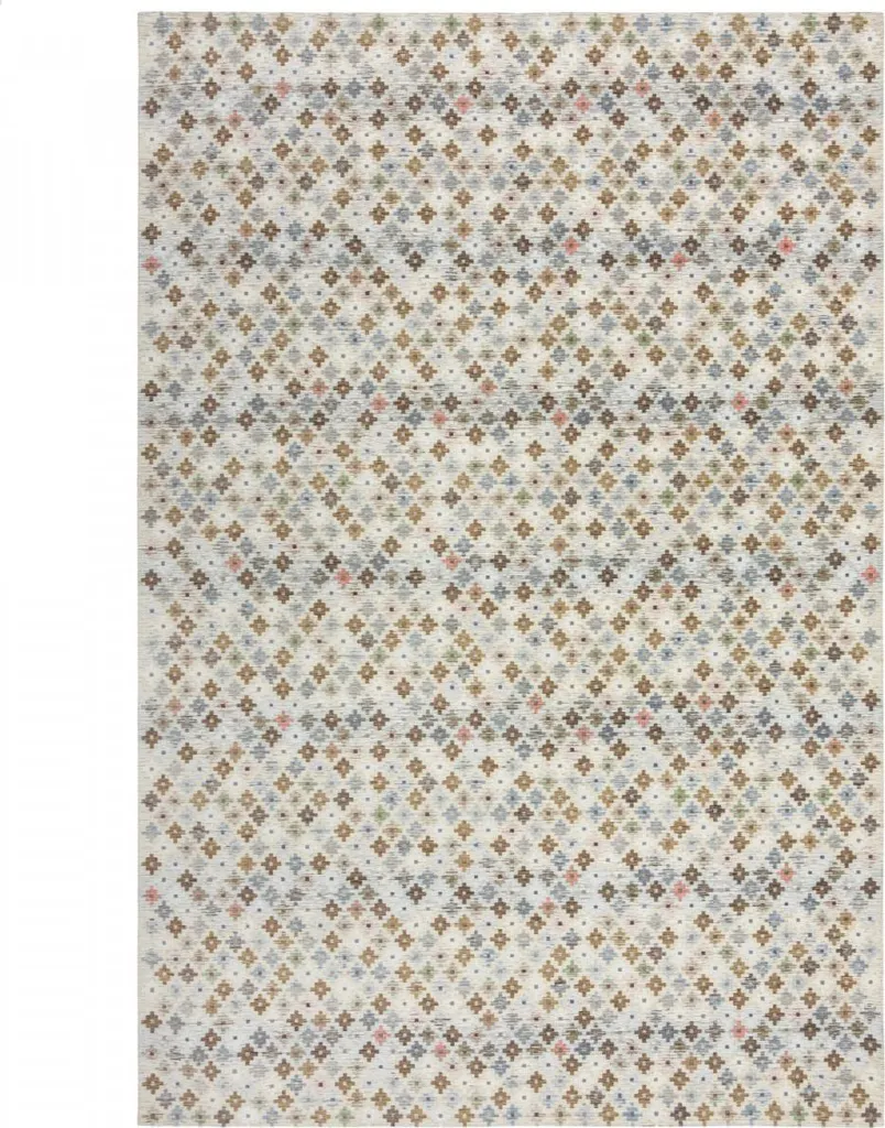 Tapis Salon Moderne Manhattan Géométrique Multi Pastel 200x290 cm