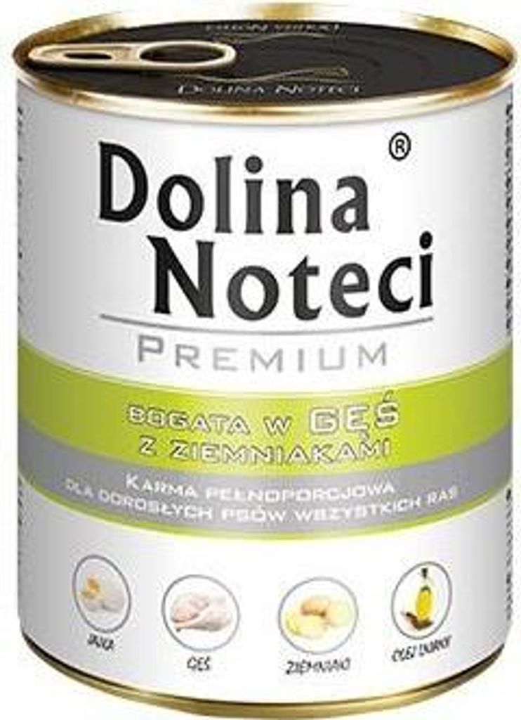 Dolina Noteci Premium Geflügel Nassfutter Kartoffeln 800 g