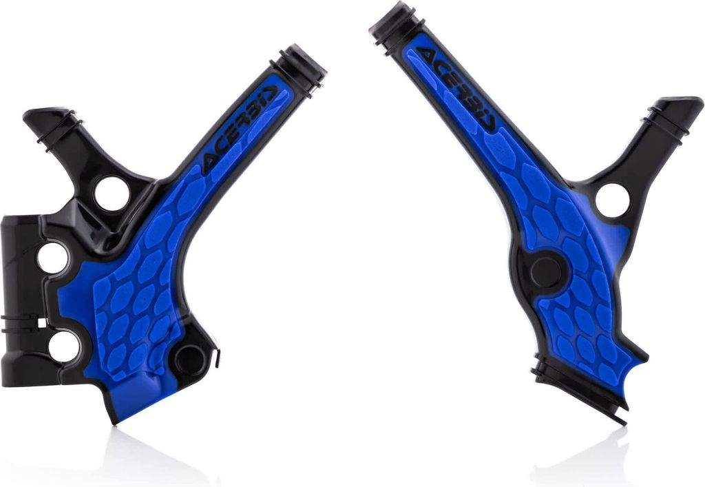 ACERBIS X-Grip schwarz/blau Rahmenprotektor für YAMAHA YZ 85