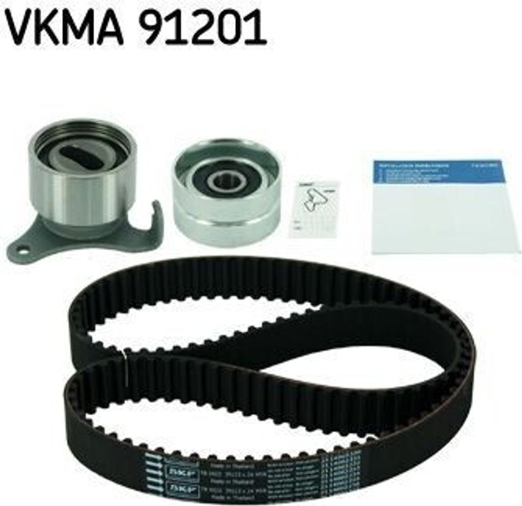 SKF VKMA91201 Zahnriemensatz OE 1350310011 kompatibel mit Corolla