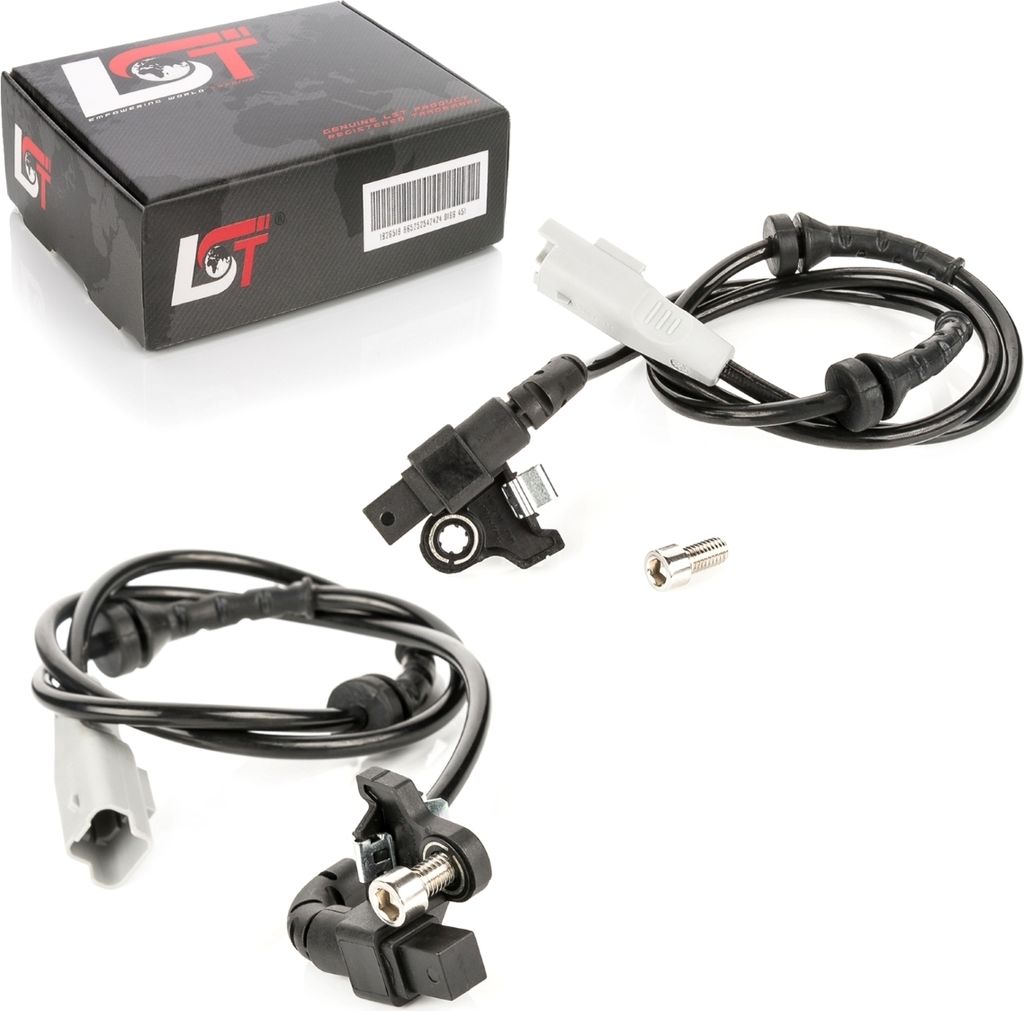 2x ABS Sensor Raddrehzahlregler Set hinten 4545.C3 für CITROEN C4 I PEUGEOT 307
