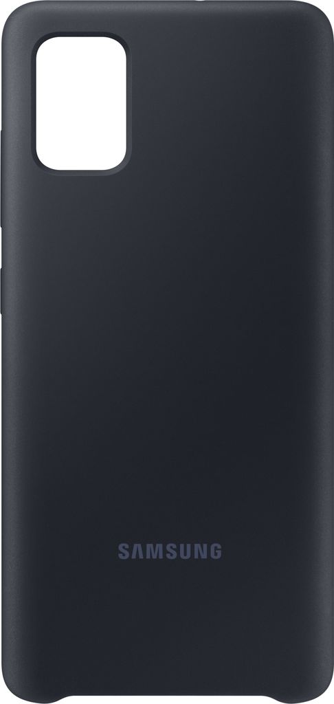 Samsung Galaxy A51 Hülle - Silikon - Samsung Backcover - Schwarz