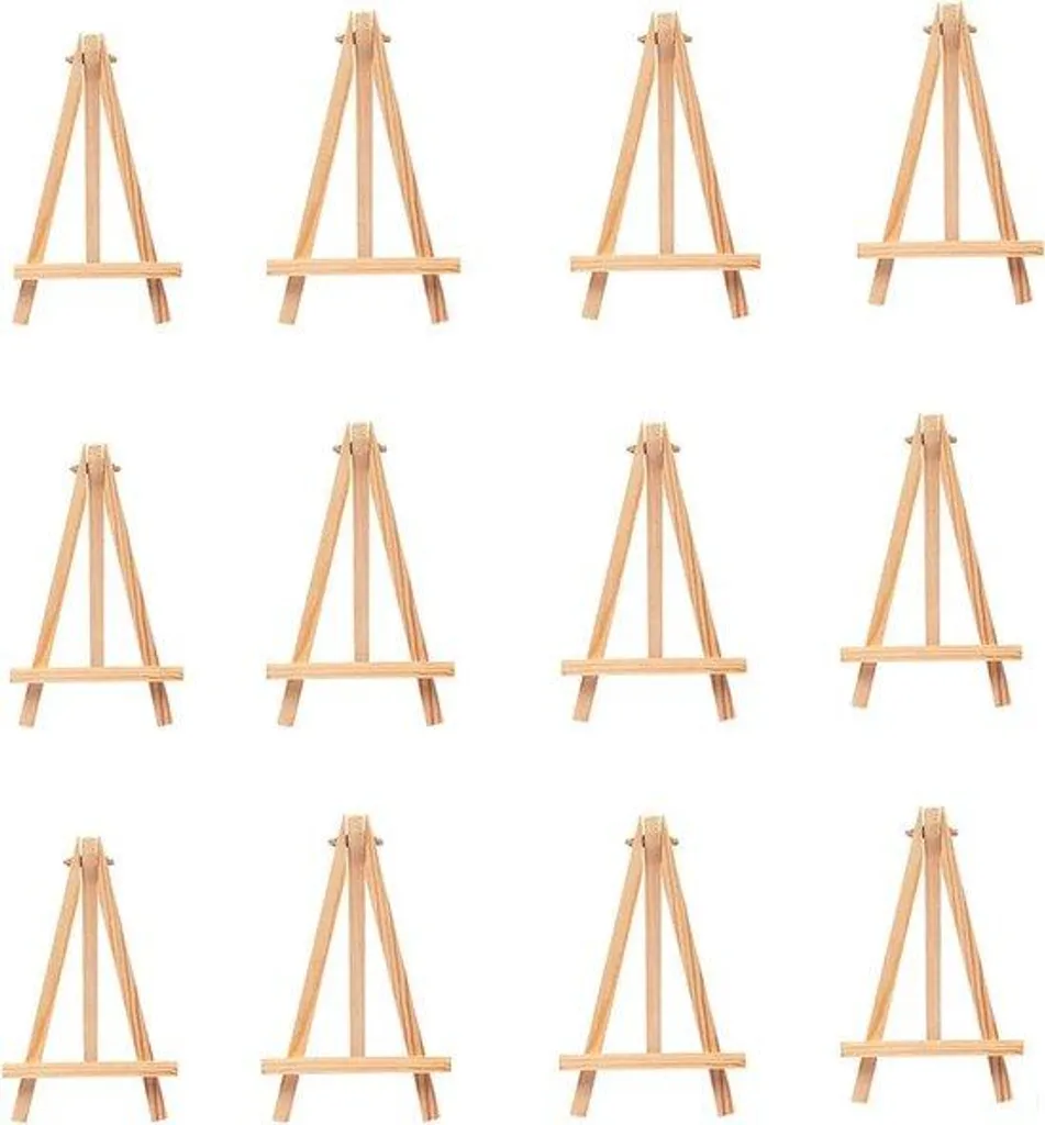 Kit pinceaux pour modélisme et figurines - 12 unités bois en 8 x 15 cm