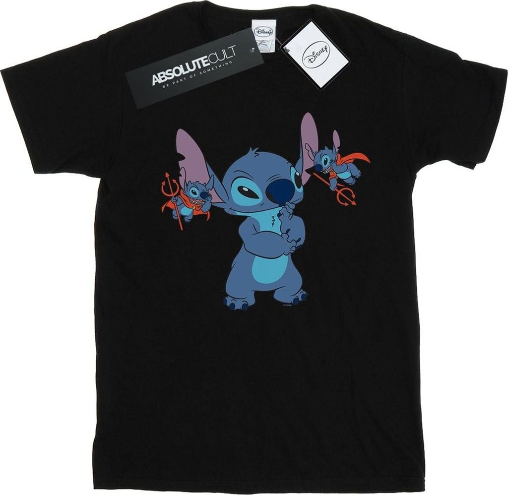 Disney - "Little Devils" T-Shirt für Damen BI17201 (XL) (Schwarz)