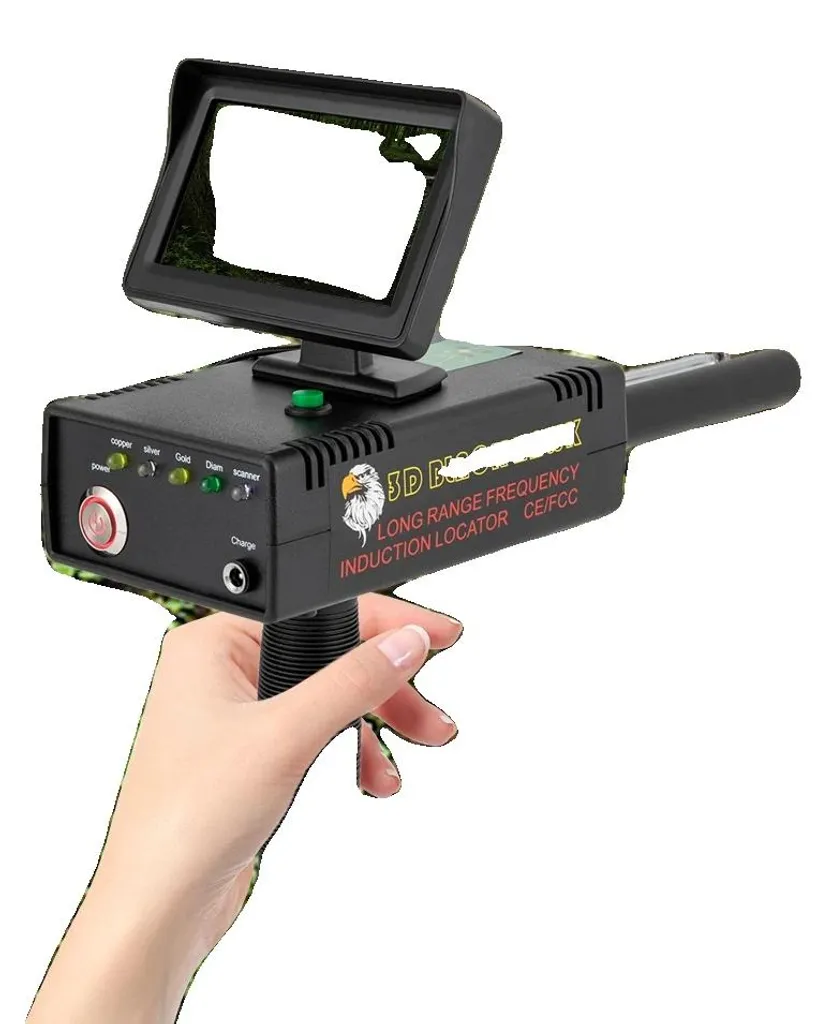 Détecteur de métaux ultra précis et léger avec écran de contrôle LCD