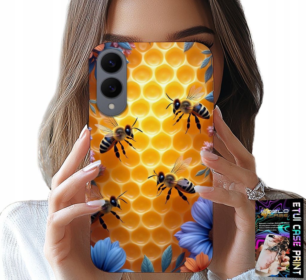 Gehäuse Für Samsung Galaxy S25 Edge - Bienenstock Wabe Zurück Fall