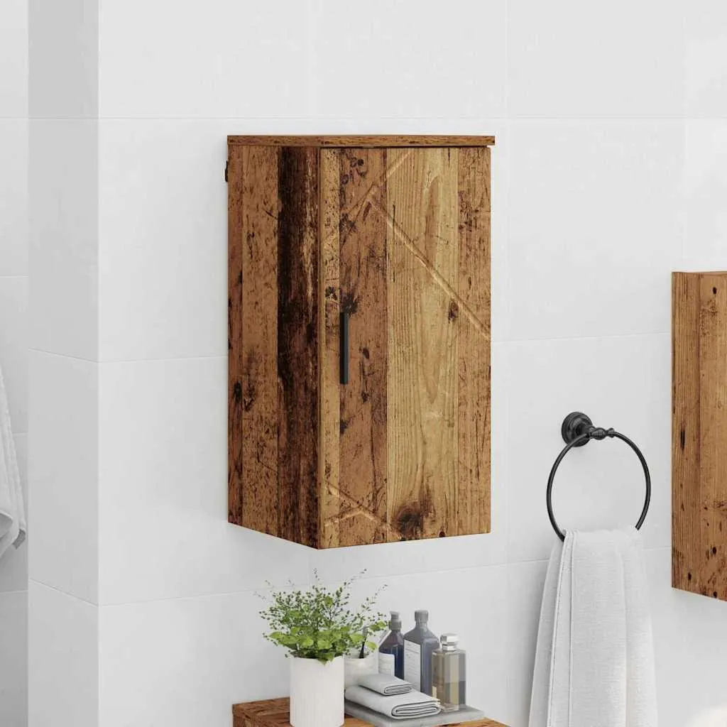 Elegante Mobile Bagno Pensile vidaXL Legno Recuperato 30 cm - Design Unico - 4