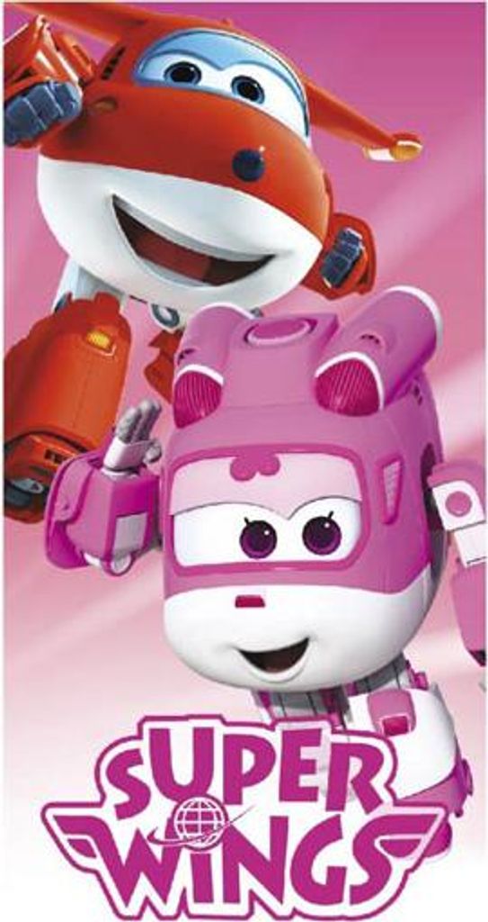 Super Wings Duschtuch Badetuch Strandtuch Ditzy Jett Produktbild 