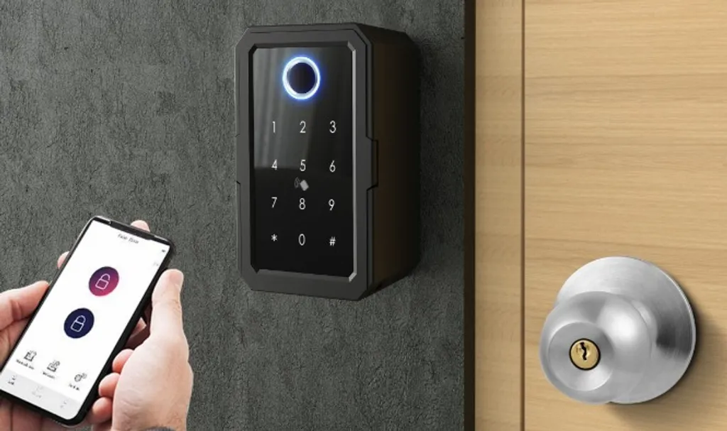 Boîte à clés connectée contre perte de clé - Coffre intelligent à code - 15
