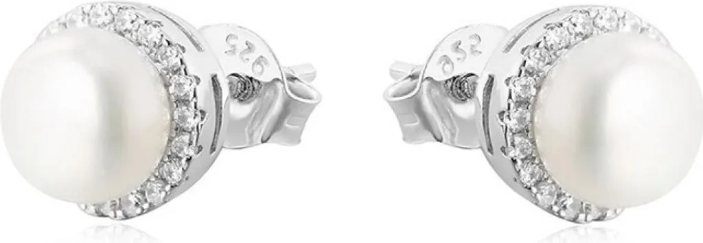 Orecchini AGU131 Perle Vere e Argento | Regalo Prezioso Donna Online