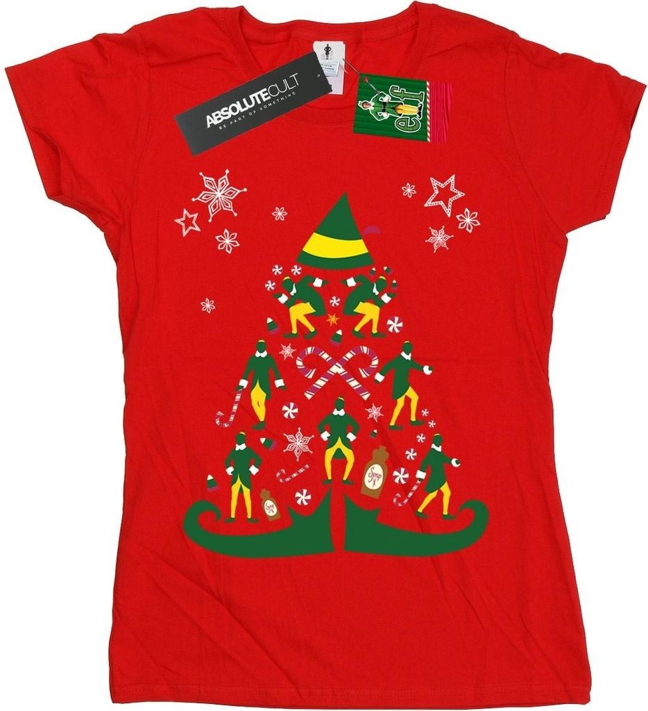 Elf - T-Shirt für Damen BI18863 (XL) (Rot)
