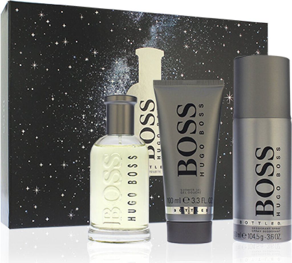 Hugo Boss Boss Bottled geschenkset voor mannen: eau de Productafbeelding 