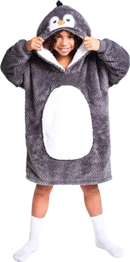 Noxxiez Kuschelige Hoodie-Decke für Kinder – Perfekt für 7 Produktbild 