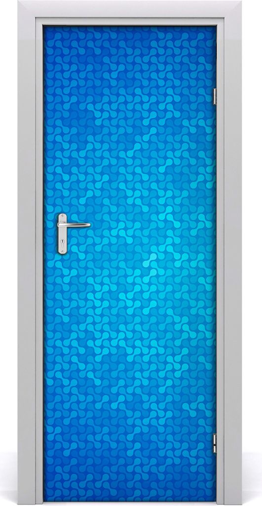 Tulup Türaufkleber 75x205 cm Dekorative Aufkleber Selbstklebend Wasserdichte Tapete Abnehmbar Schlafzimmer Wohnzimmer Wohnkultur - abstrakt
