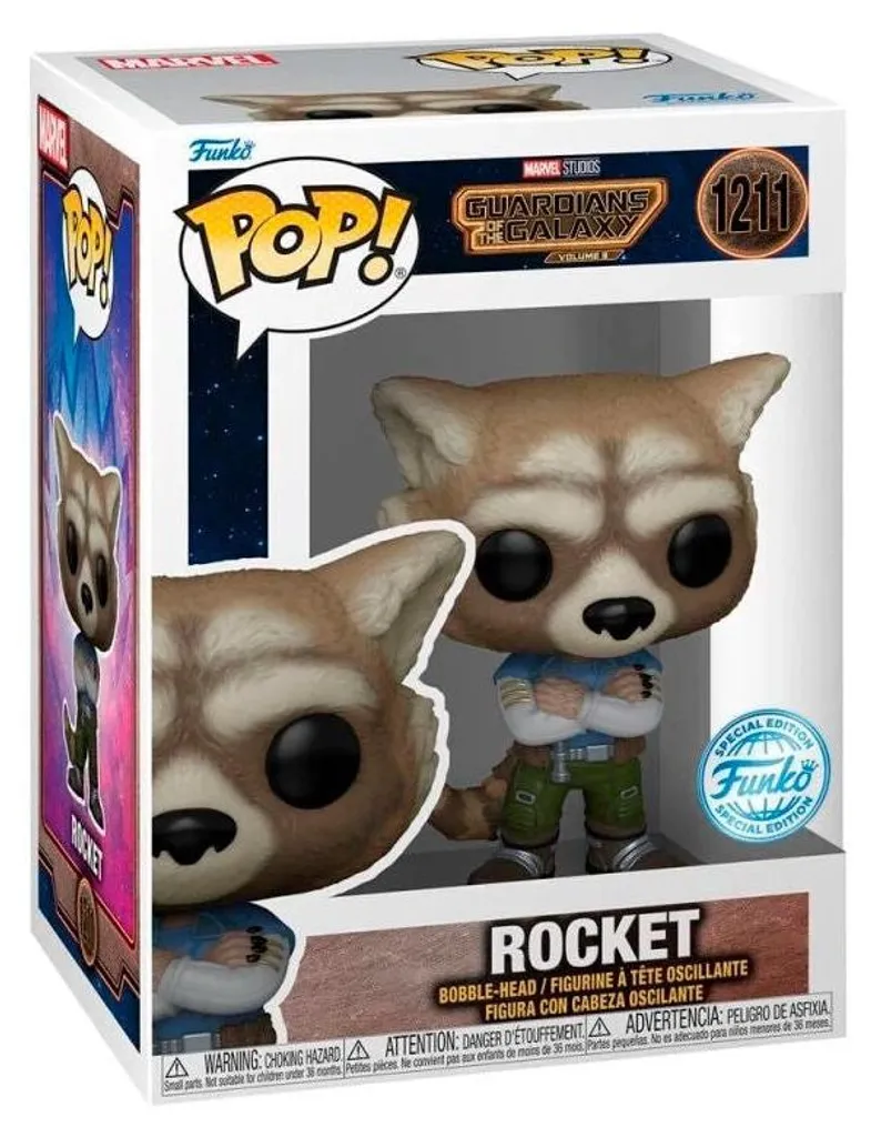 Figurine Rocket Gardiens de la Galaxie pièce de collection exclusive